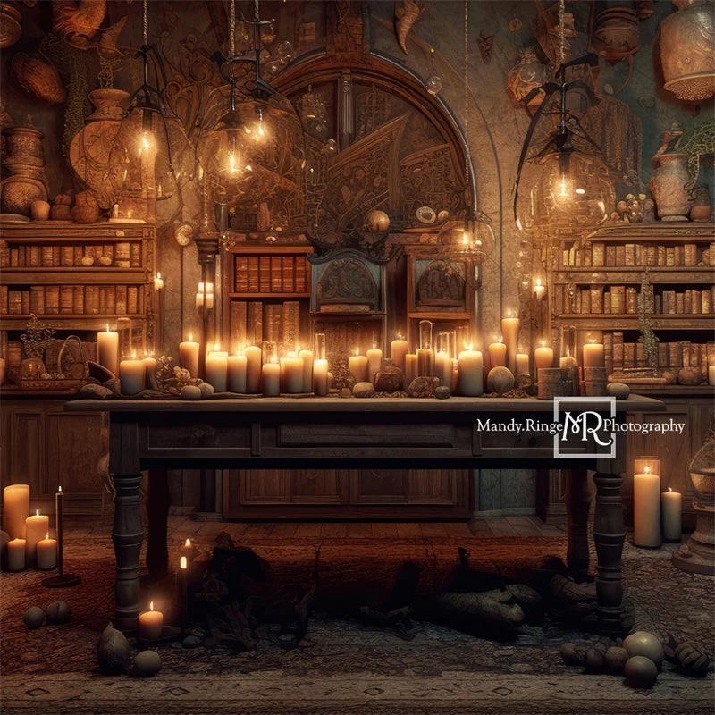 Kate Wizard Zauberraum Hintergrund von Mandy Ringe Fotograf - Kate Backdrop.de