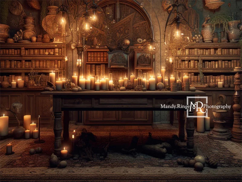 Kate Wizard Zauberraum Hintergrund von Mandy Ringe Fotograf - Kate Backdrop.de