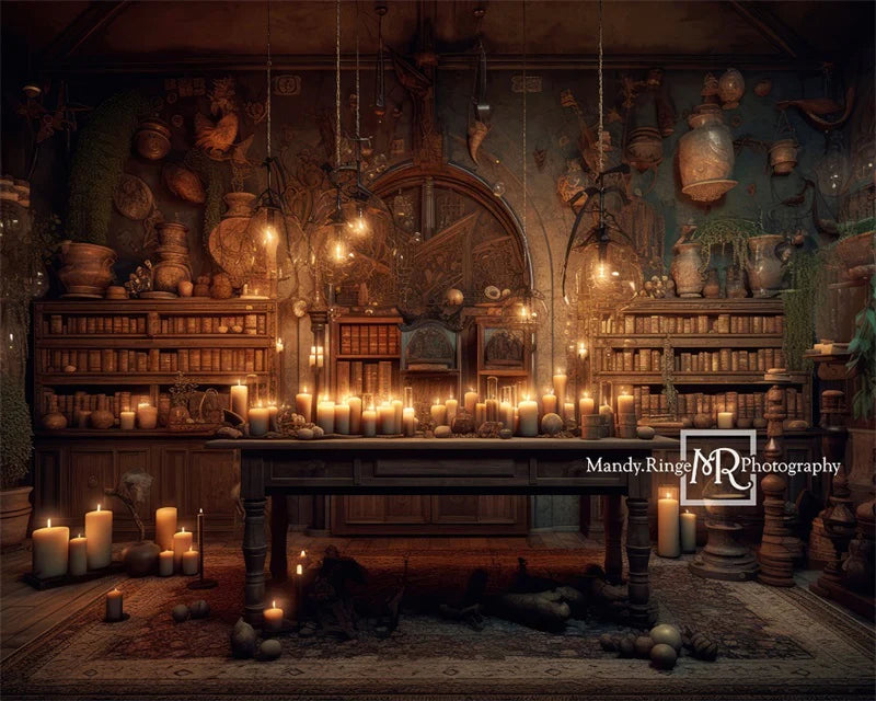 Kate Wizard Zauberraum Hintergrund von Mandy Ringe Fotograf - Kate Backdrop.de