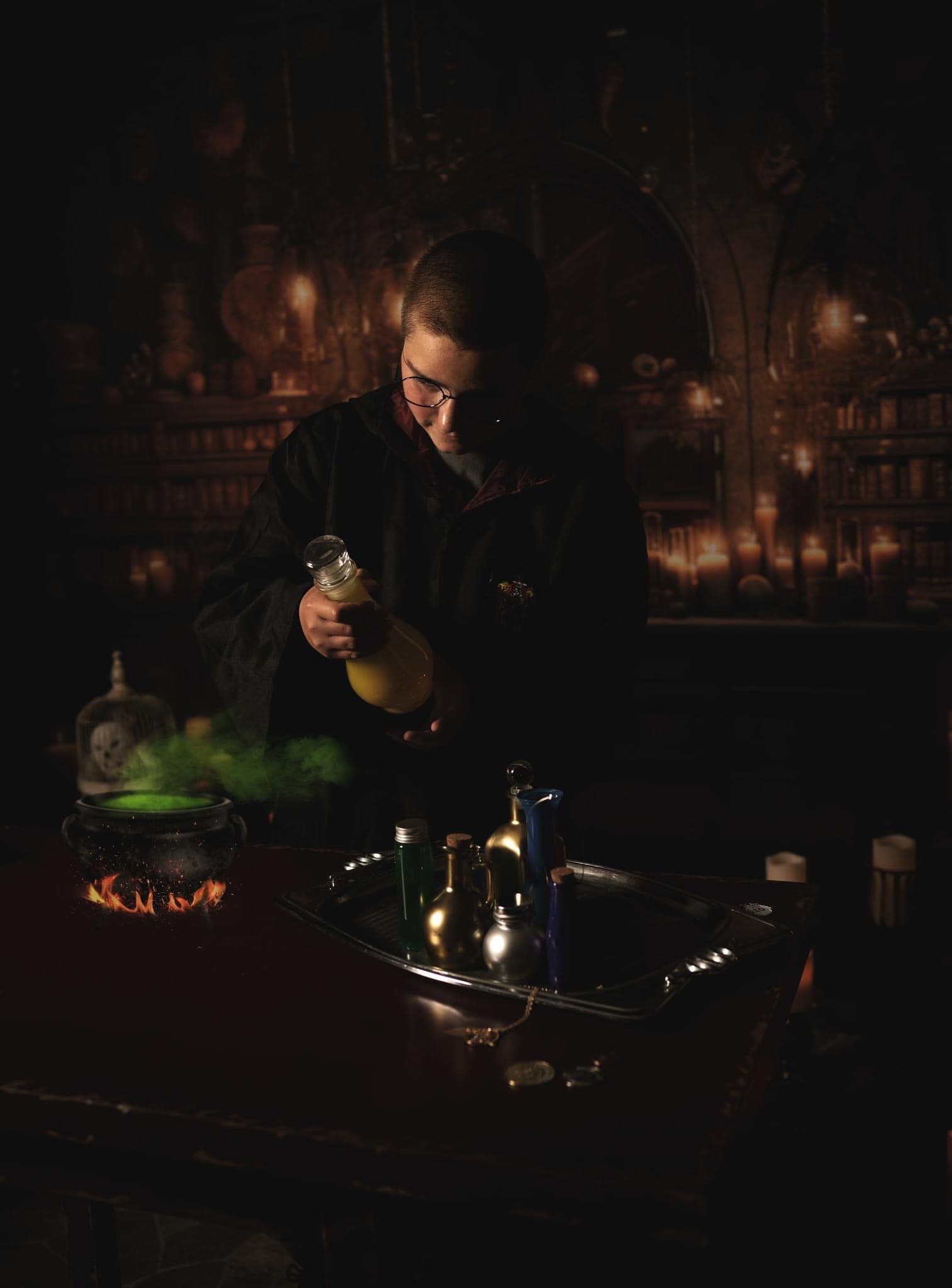 Kate Wizard Zauberraum Hintergrund von Mandy Ringe Fotograf - Kate Backdrop.de