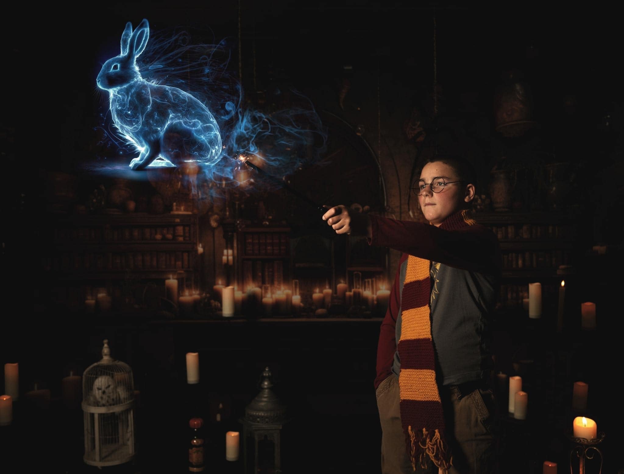 Kate Wizard Zauberraum Hintergrund von Mandy Ringe Fotograf - Kate Backdrop.de