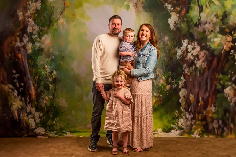 Kate Kunst Fantasie Blumenbogen Frühling/Sommer Hintergrund Entworfen von GQ - Kate Backdrop.de