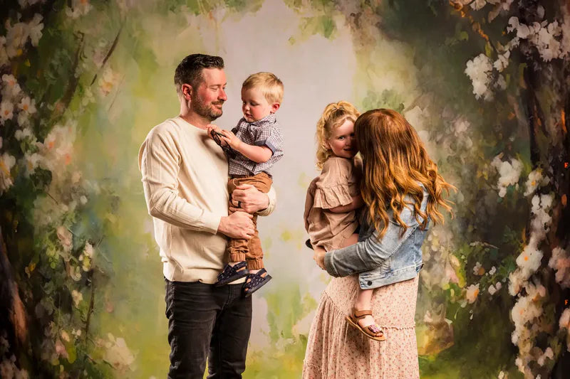 Kate Kunst Fantasie Blumenbogen Frühling/Sommer Hintergrund Entworfen von GQ - Kate Backdrop.de