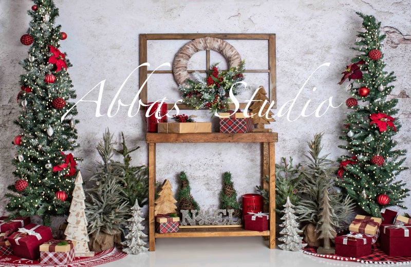 Kate Weihnachten fühlt sich Raum Hintergrund von Abbas Studio - Kate Backdrop.de