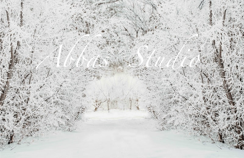 Kate Winter Wonderland Tree Hintergrund von Abbas Studio - Kate Backdrop.de