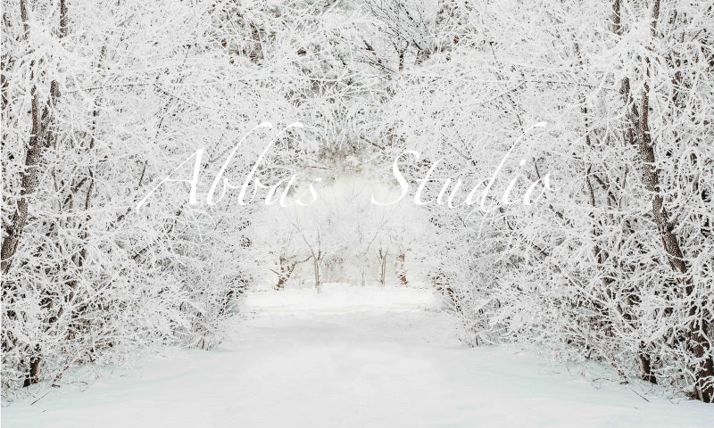 Kate Winter Wonderland Tree Hintergrund von Abbas Studio - Kate Backdrop.de