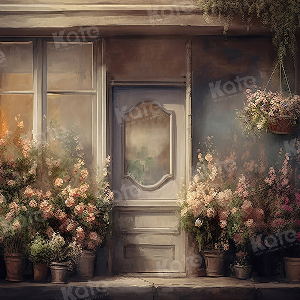 Kate Sommer Enchanted Flower Store Hintergrund für Fotografie - Kate Backdrop.de