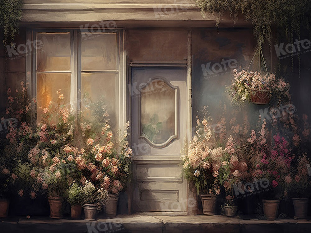 Kate Sommer Enchanted Flower Store Hintergrund für Fotografie - Kate Backdrop.de