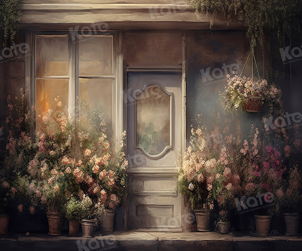 Kate Sommer Enchanted Flower Store Hintergrund für Fotografie - Kate Backdrop.de