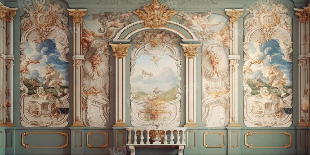 Kate Retro-Romantik Wandhintergrund von Chain Photography - Kate Backdrop.de