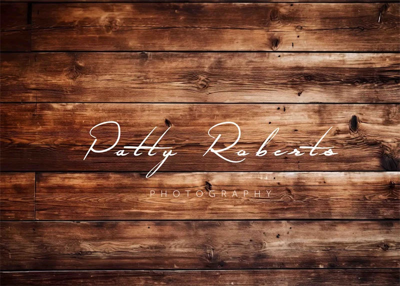 Kate Brauner reicher Holzboden Hintergrund von Patty Roberts - Kate Backdrop.de