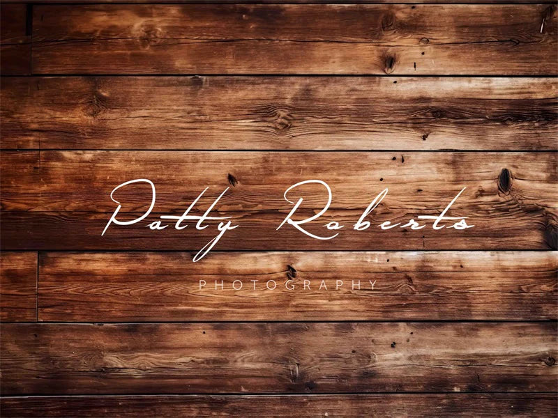 Kate Brauner reicher Holzboden Hintergrund von Patty Roberts - Kate Backdrop.de