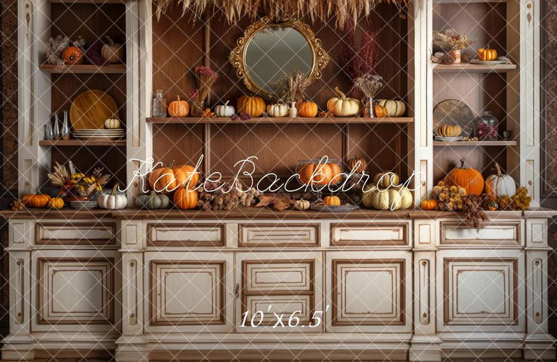 50%OFF-Kate Gemütlich Herbst Küche Hutch Hintergrund - Kate Backdrop.de