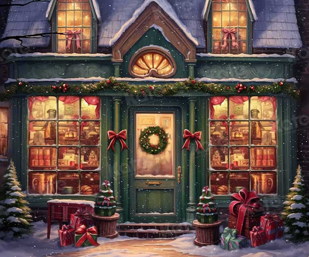 Kate Weihnachten Geschenk-Shop Hintergrund von Chain Photography - Kate Backdrop.de