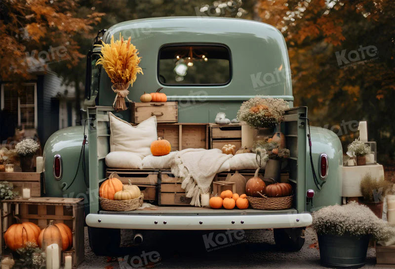 Kate Herbst Auto LKW Hintergrund für Fotografie