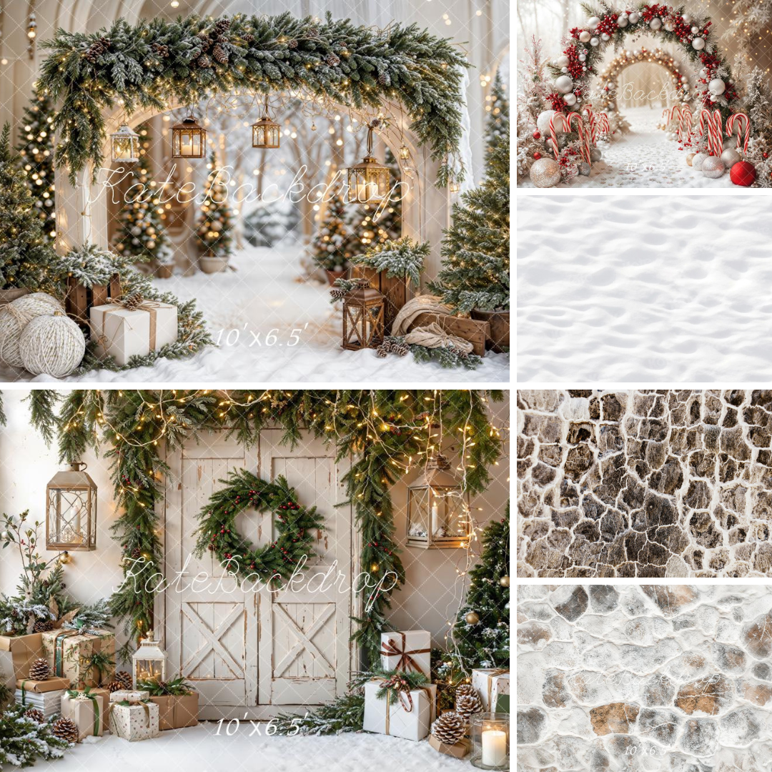 Kate Heißer Verkauf Weihnachtsschnee Kombinieren Sie nach Belieben Hintergründe