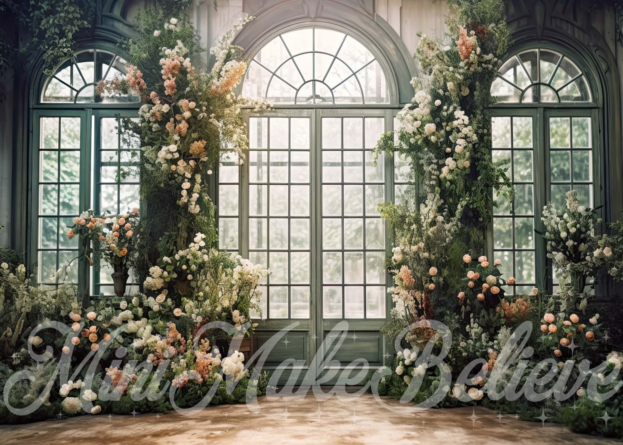 Kate Valentinstag Frühling Romantisch Floral In Arbitrarium Hintergrund von Mini MakeBelieve - Kate Backdrop.de