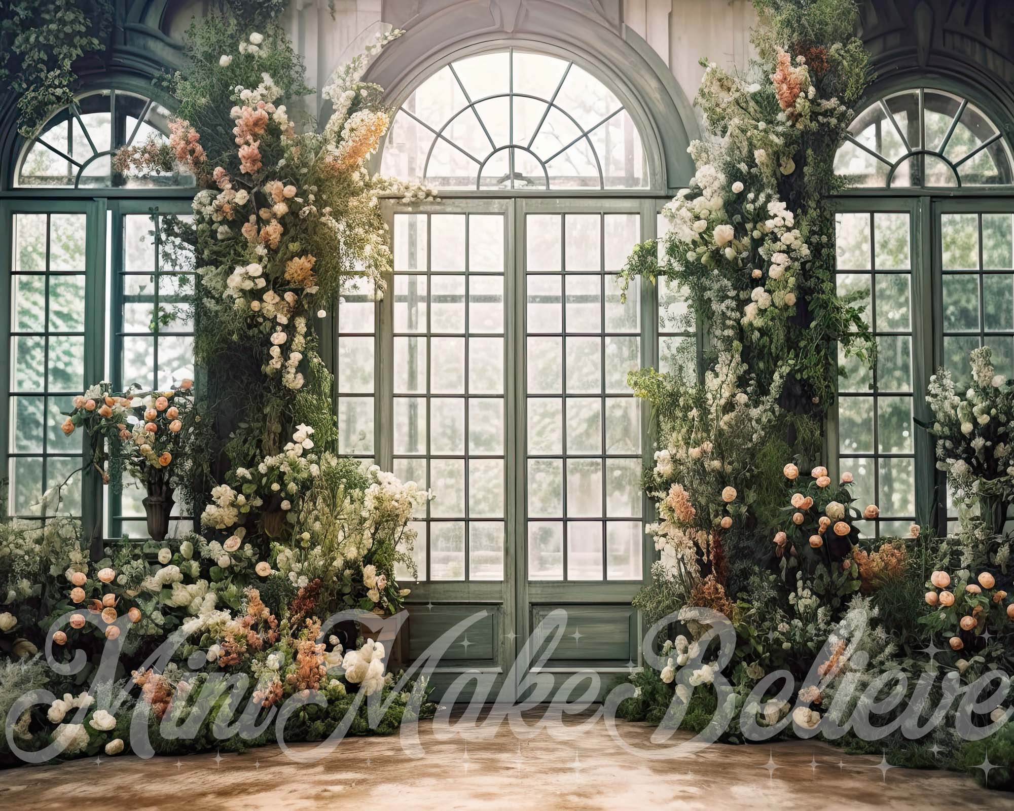Kate Valentinstag Frühling Romantisch Floral In Arbitrarium Hintergrund von Mini MakeBelieve - Kate Backdrop.de