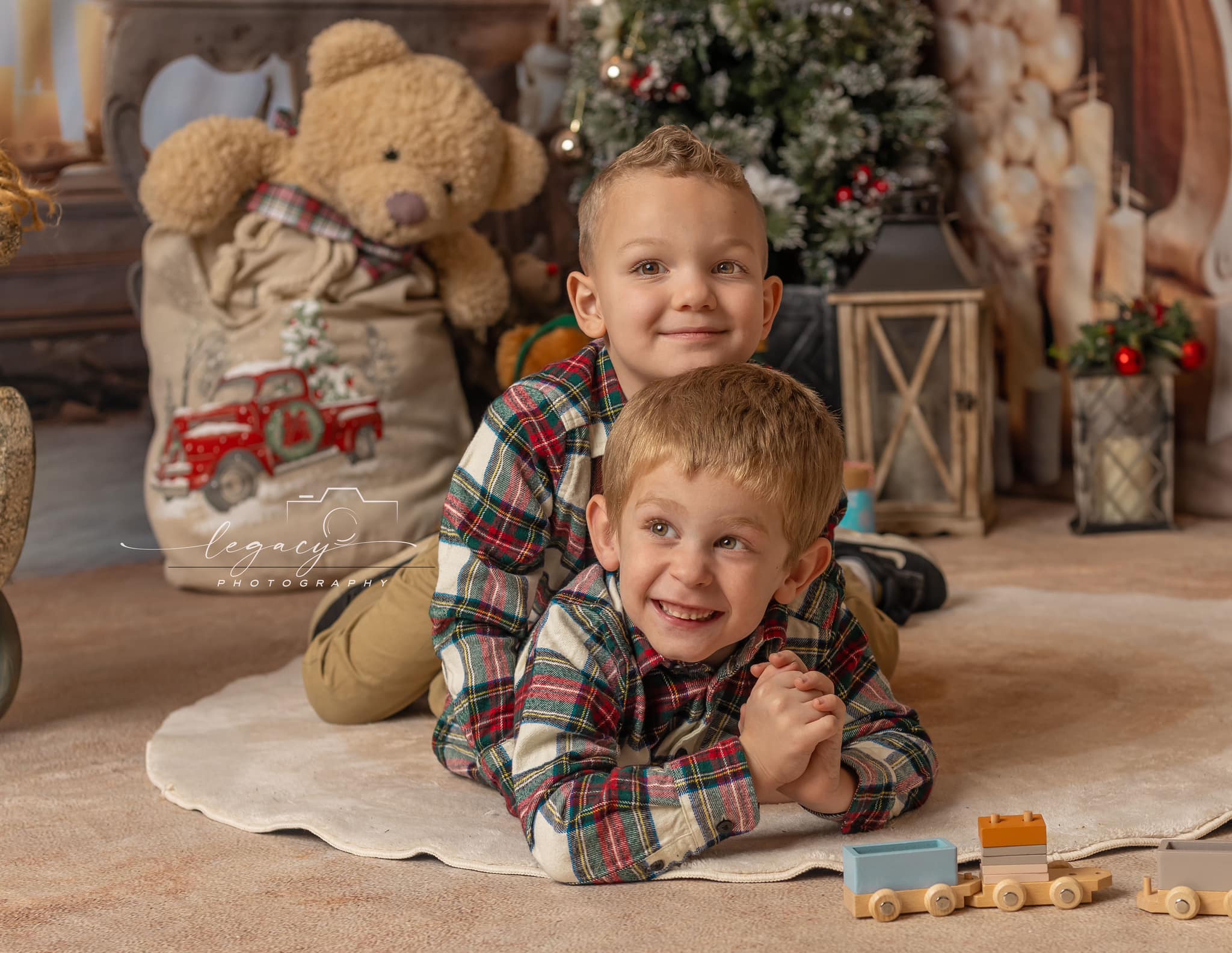 Kate Weißes elegantes Weihnachtskamin-Zimmer-Set (8ftx8ft&10ftx8ft&8ftx10ft) - Kate Backdrop.de