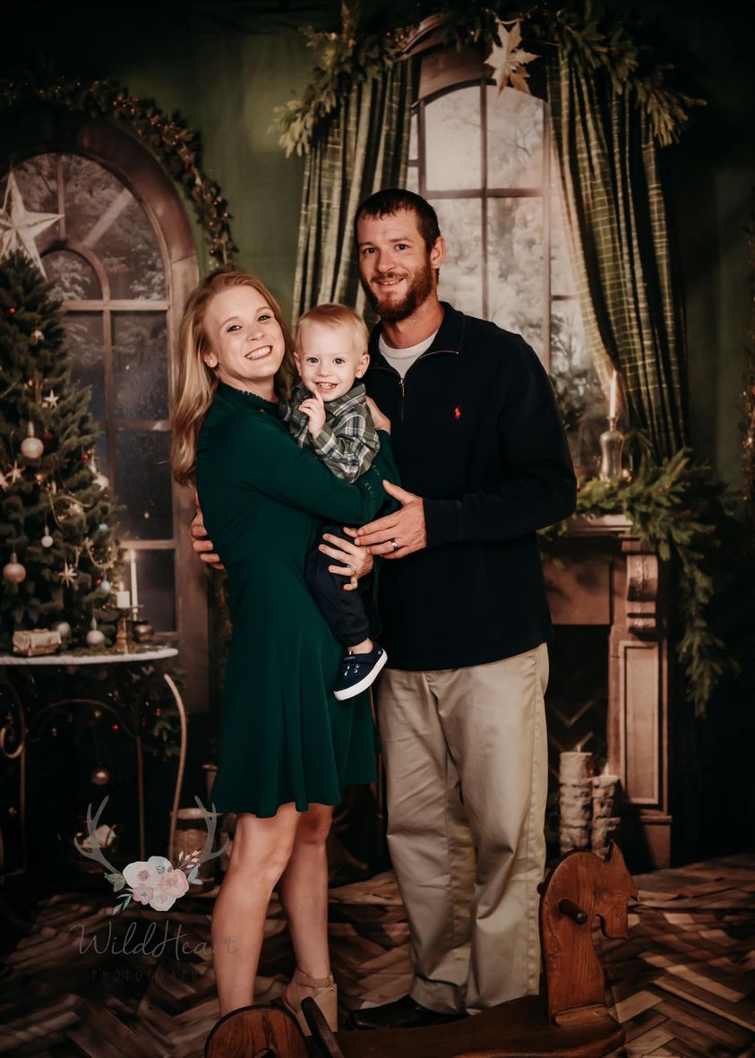 Kate Weihnachtskamin Fenster Grünes Zimmer Set (8ftx8ft&10ftx8ft&8ftx10ft) - Kate Backdrop.de