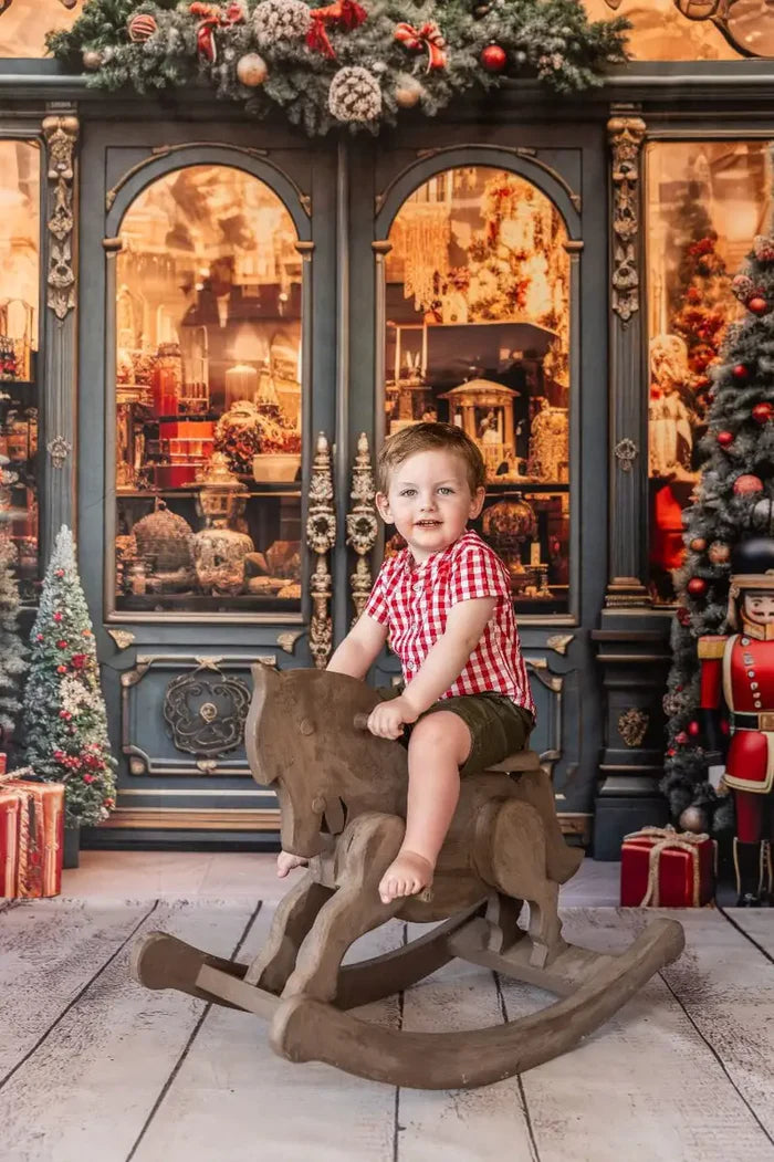 Kate Weihnachten Nussknacker Store Hintergrund von Emetselch - Kate Backdrop.de