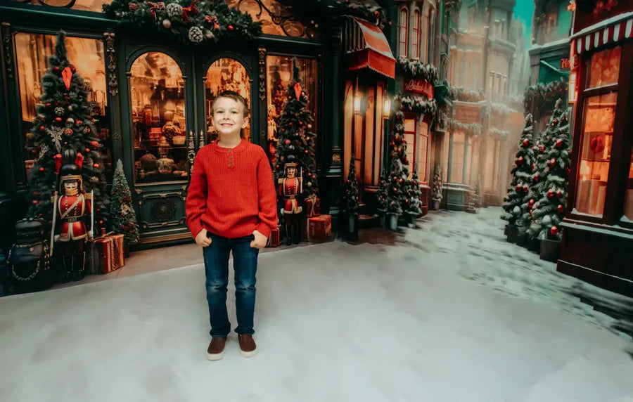 Kate Weihnachten Nussknacker Store Hintergrund von Emetselch - Kate Backdrop.de