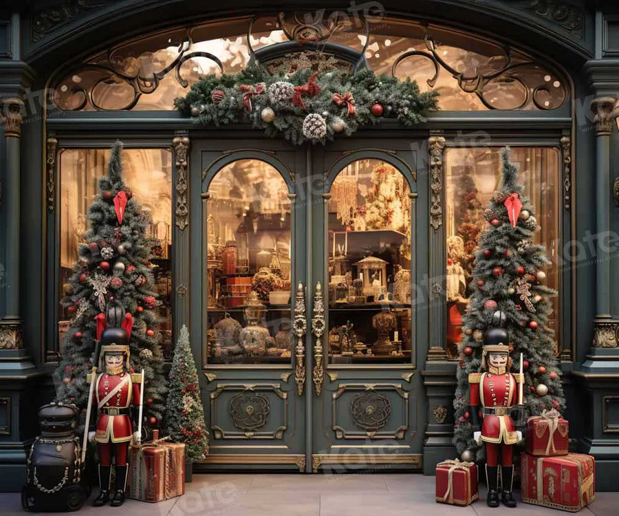 Kate Weihnachten Nussknacker Store Hintergrund von Emetselch - Kate Backdrop.de