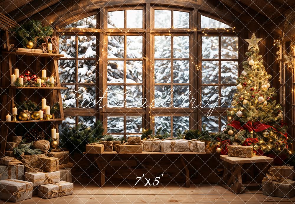 ⚡Blitzangebote #3-🚚Kate Weihnachten Santa Zimmer Fenster Sofa Hintergrund - Kate Backdrop.de