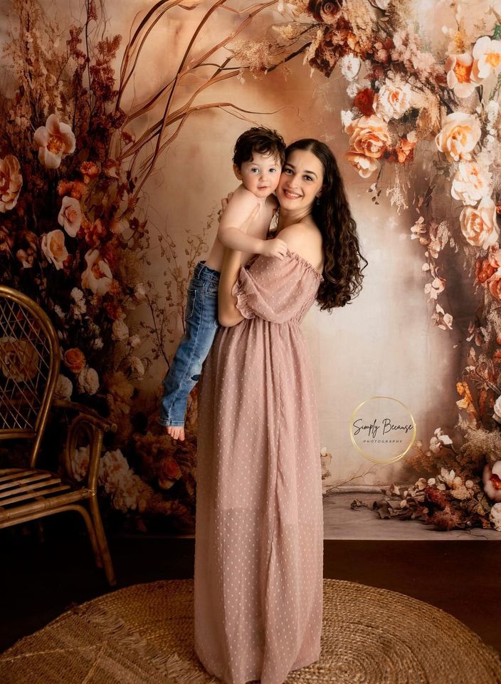 Kate Romantische Blumen zum Valentinstag Hintergrund für Fotografie - Kate Backdrop.de