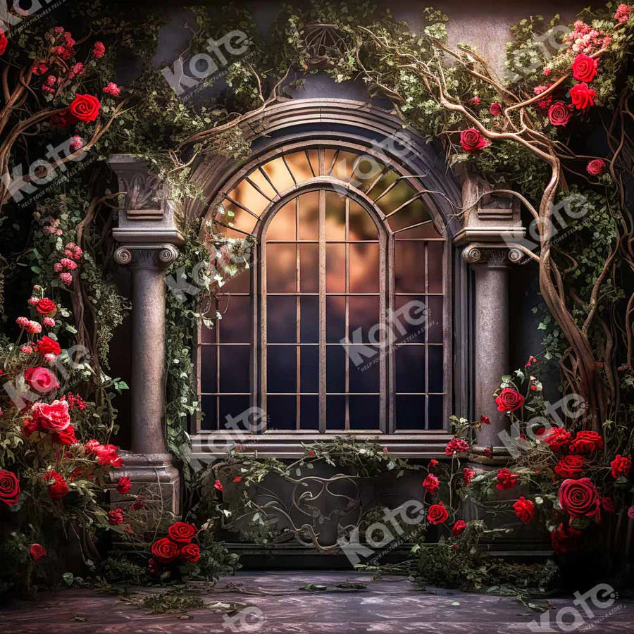 Kate Romantischer Hintergrund für das Fenster zum Valentinstag von Emetselch - Kate Backdrop.de