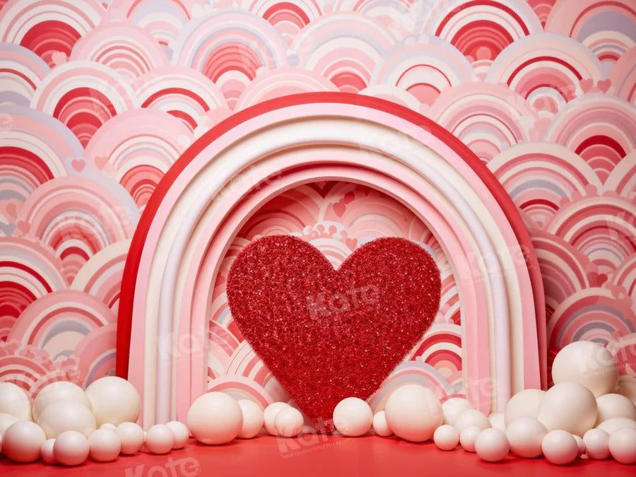 Kate Rosa Valentinstag Liebe Ballons Hintergrund von Emetselch - Kate Backdrop.de