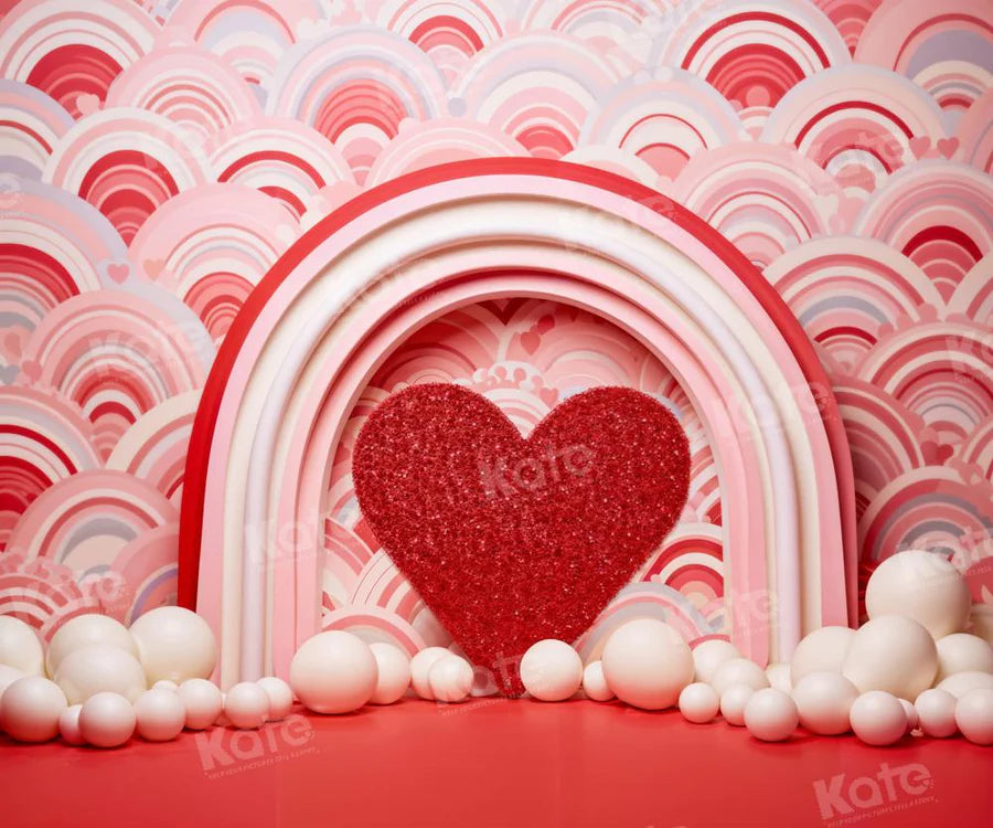 Kate Rosa Valentinstag Liebe Ballons Hintergrund von Emetselch - Kate Backdrop.de