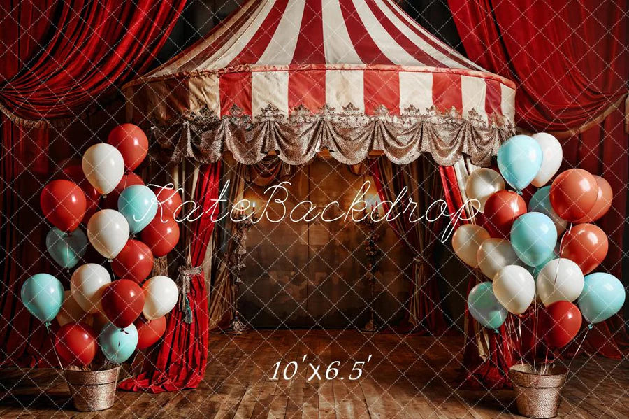 Kate Ballon Roter Bühnenhintergrund von Emetselch - Kate Backdrop.de