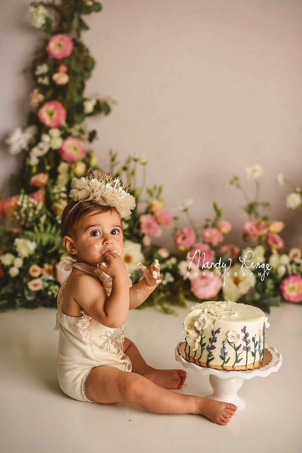 Kate Off-Weiß Einfacher Bogen Hintergrund von Kate - Kate Backdrop.de