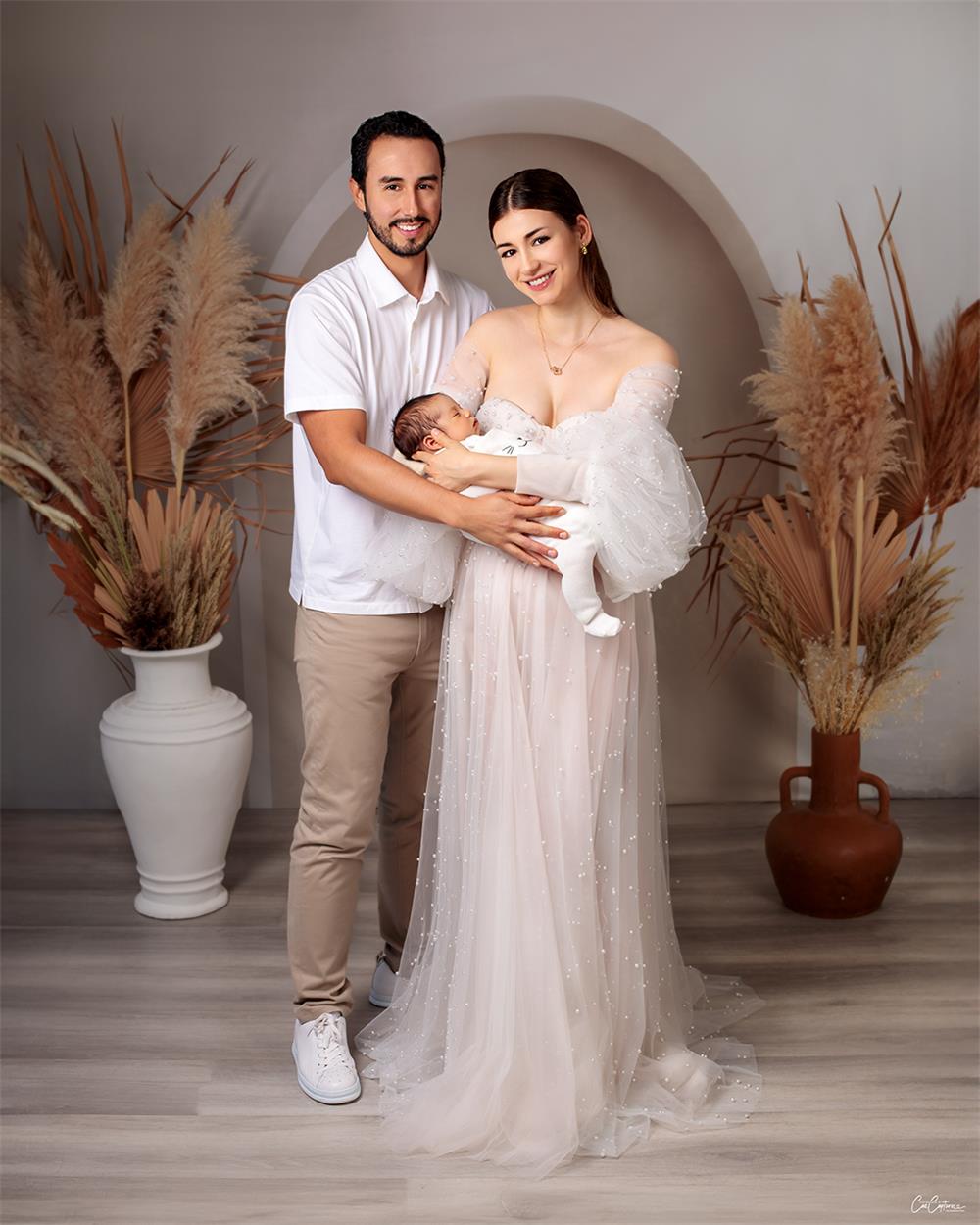 Kate Off-Weiß Einfacher Bogen Hintergrund von Kate - Kate Backdrop.de