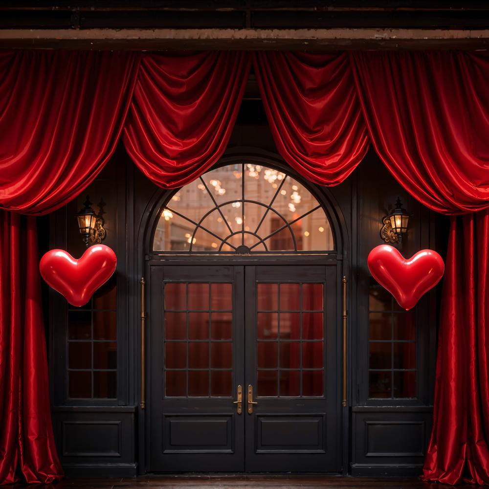 Kate Spring Ballonvorhang Metall-Türhintergrund Entworfen von Chain Photography - Kate Backdrop.de