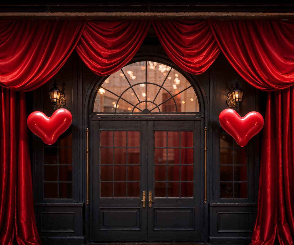 Kate Spring Ballonvorhang Metall-Türhintergrund Entworfen von Chain Photography - Kate Backdrop.de