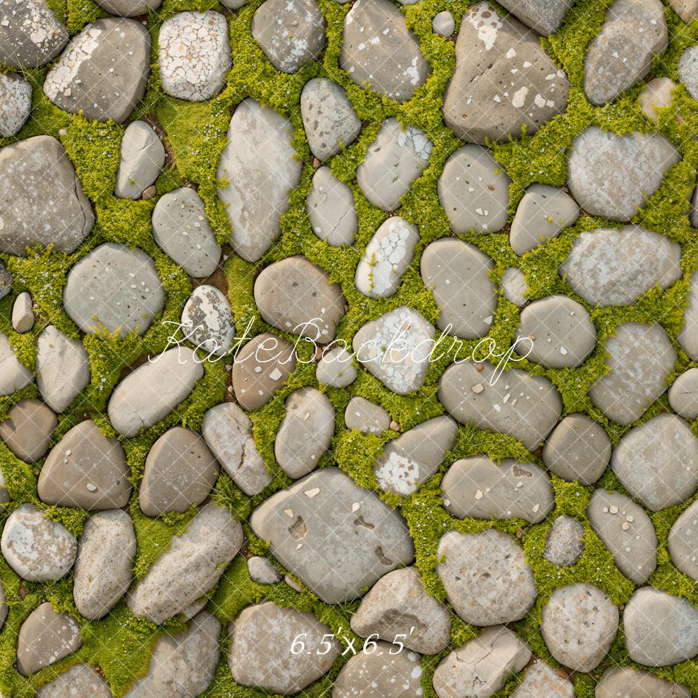 Kate Frühling Frühling Gras Steinboden Hintergrund von Kate - Kate Backdrop.de