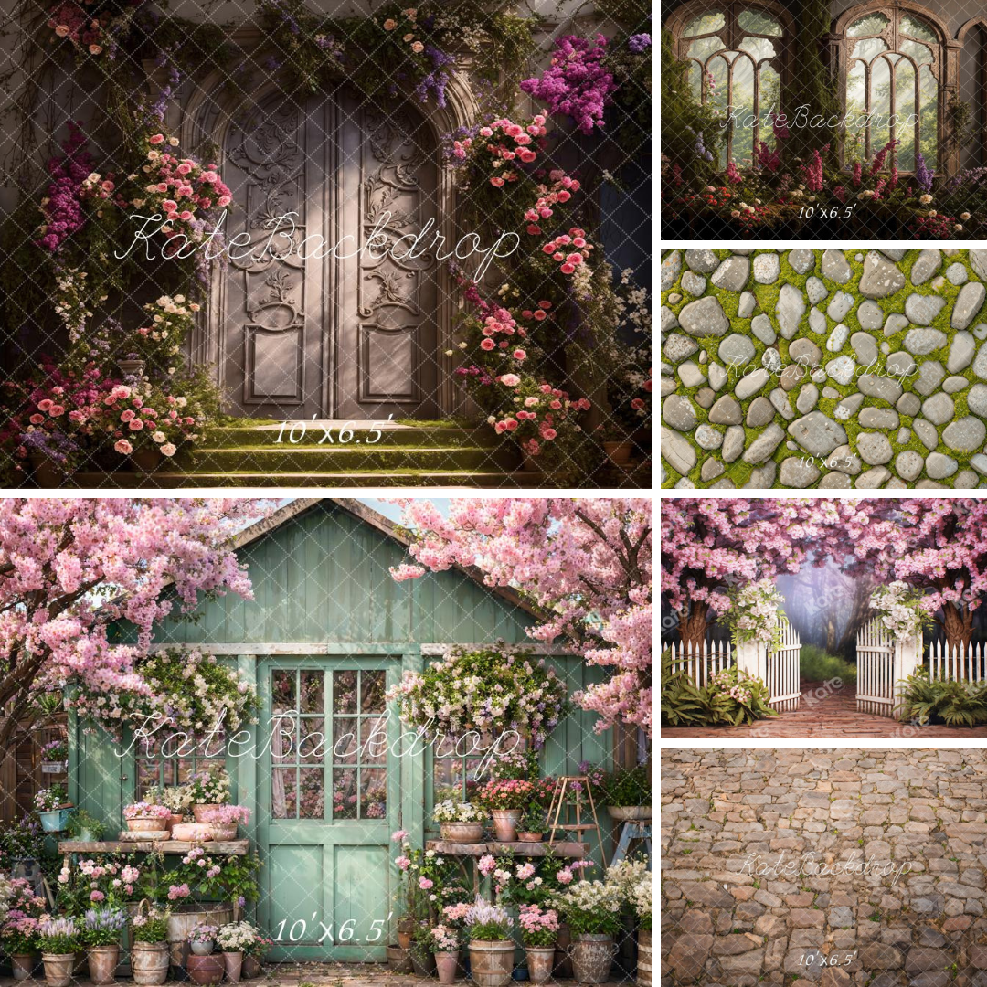 ⚡Flash Sale-Kate Beliebt Frühlings Blumen Kombinieren Sie nach Belieben Hintergründe