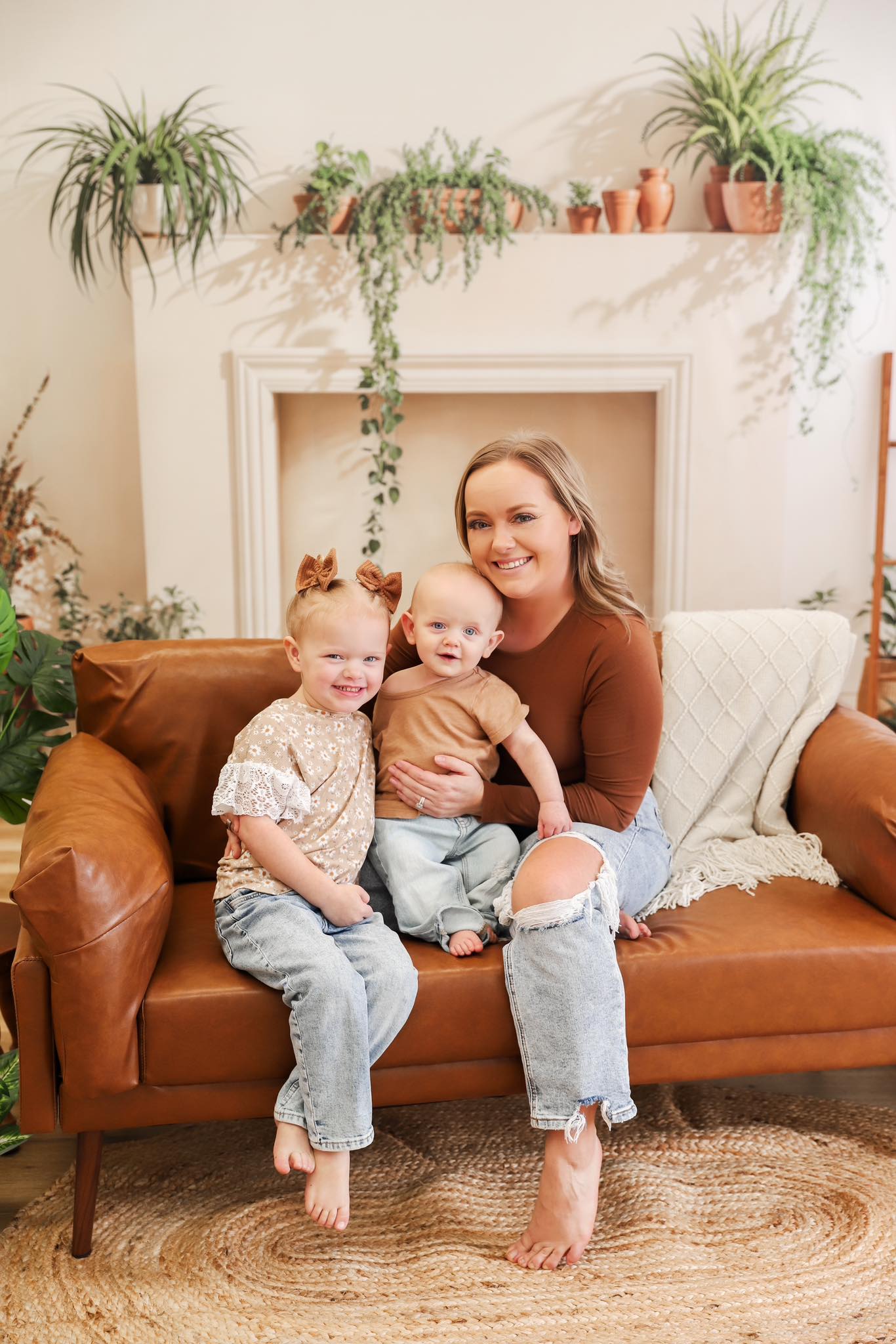 Kate Grüne Pflanze Kamin Frühling Hintergrund von Emetselch - Kate Backdrop.de