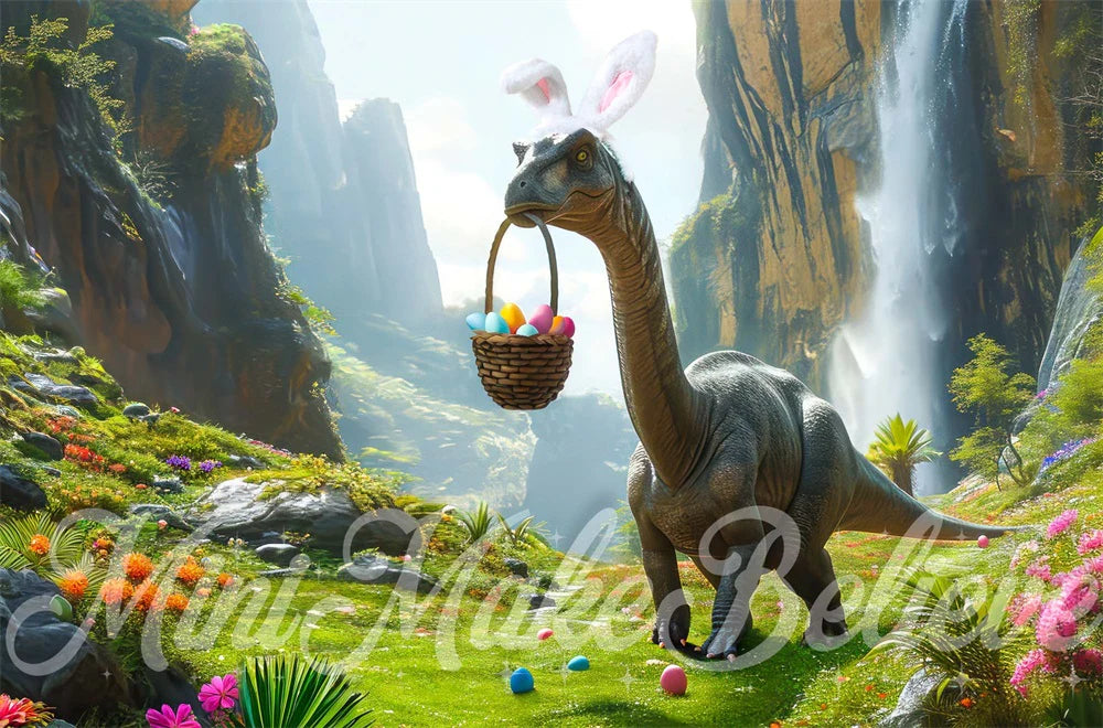 Kate Dino Diplo Ostern Hintergrund von Mini MakeBelieve - Kate Backdrop.de