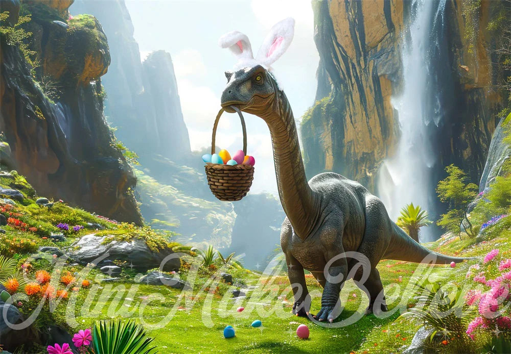 Kate Dino Diplo Ostern Hintergrund von Mini MakeBelieve - Kate Backdrop.de
