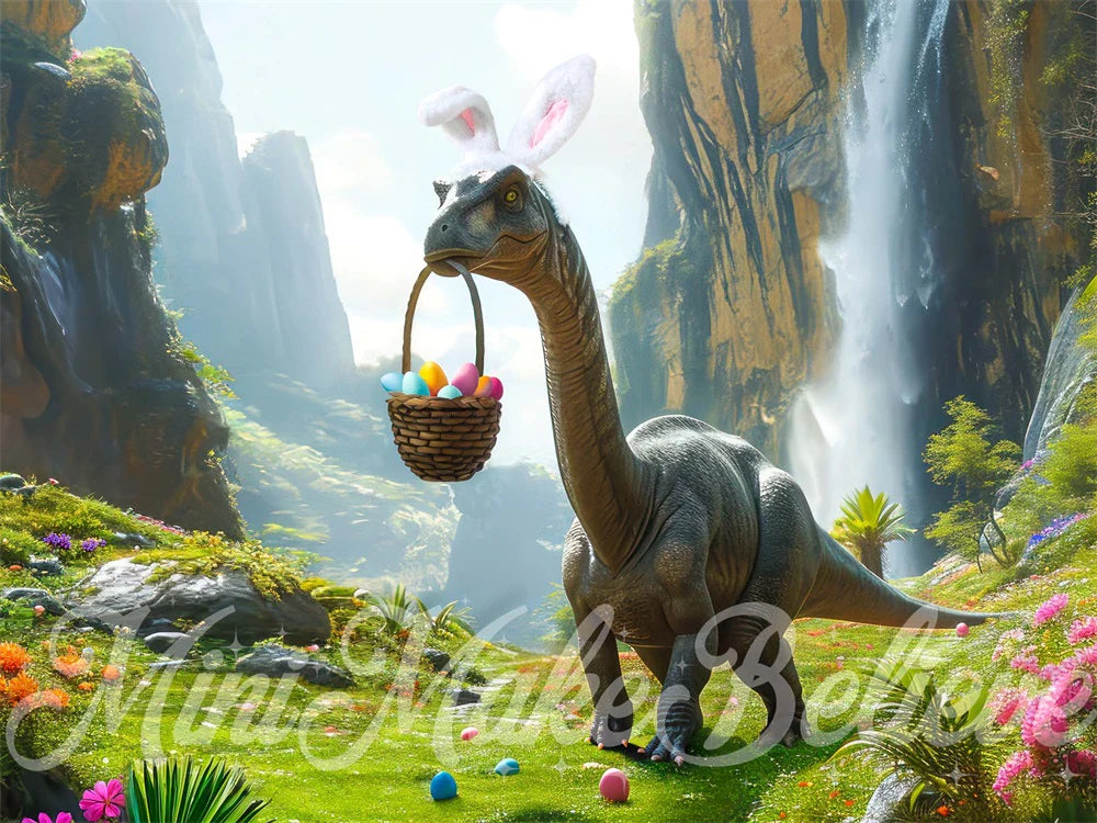 Kate Dino Diplo Ostern Hintergrund von Mini MakeBelieve - Kate Backdrop.de
