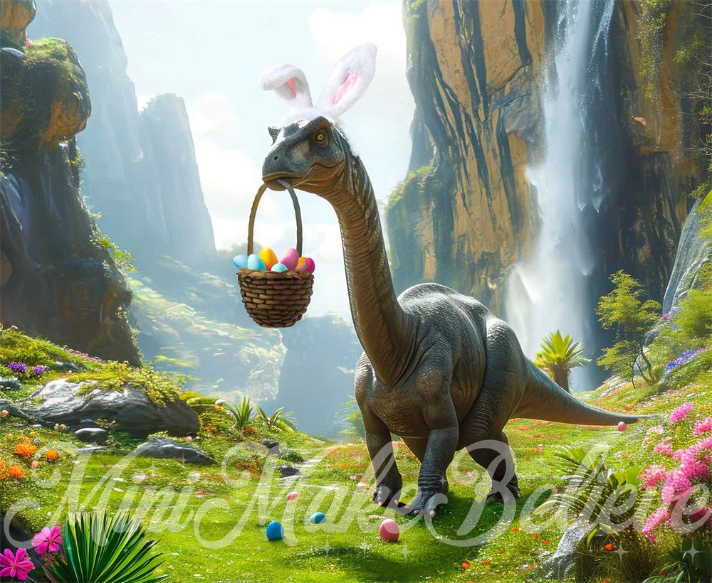 Kate Dino Diplo Ostern Hintergrund von Mini MakeBelieve - Kate Backdrop.de