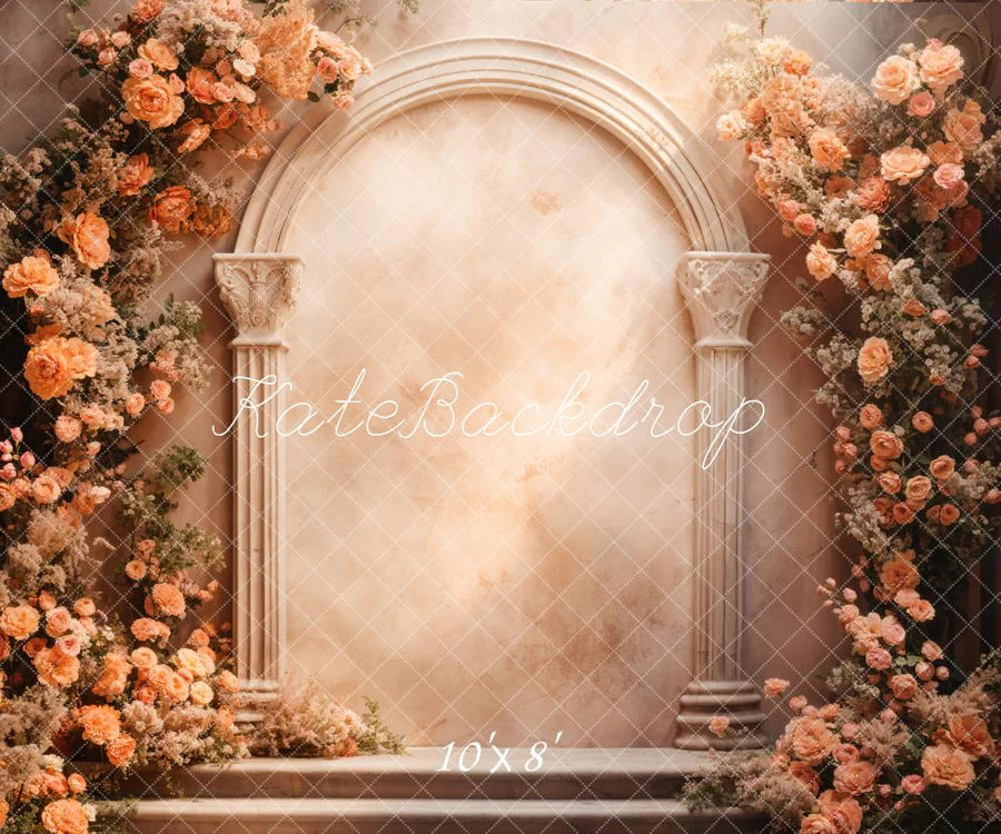 Kate Moderner Blumenbogen Wandhintergrund von Emetselch - Kate Backdrop.de