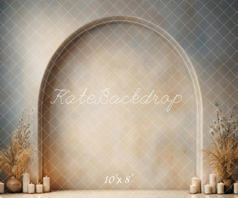 Kate Moderner Stil Boho Candle Arch Wandhintergrund von Emetselch - Kate Backdrop.de
