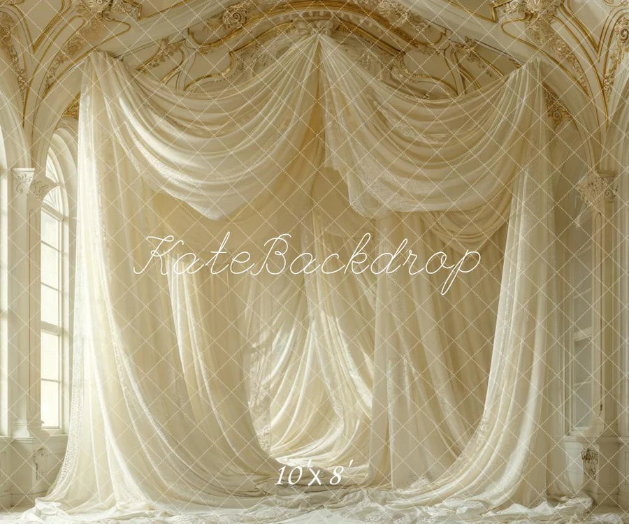 Kate Palast Vorhang Fenster Zimmer Hintergrund von Chain Photography - Kate Backdrop.de