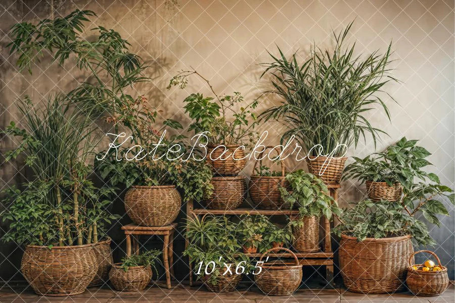 Kate Frühling Grüne Pflanzen Hintergrund von Emetselch - Kate Backdrop.de