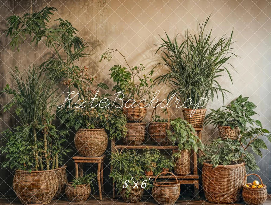 Kate Frühling Grüne Pflanzen Hintergrund von Emetselch - Kate Backdrop.de