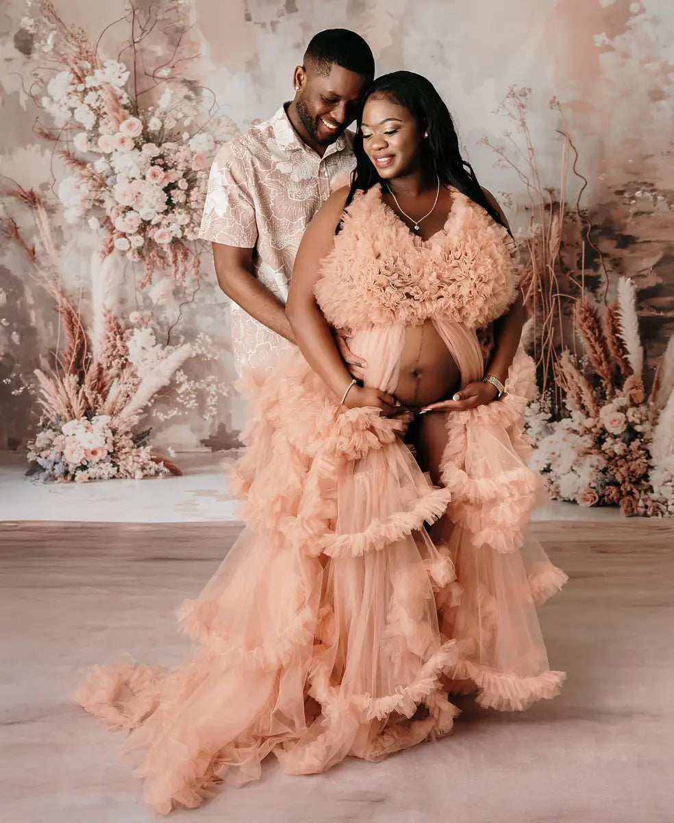 Kate Boho Abstrakte Kunstblumenrohrleuchte Hellgraue Wandhintergrund + Retro Weiß Brauner Marmorbodenhintergrund - Kate Backdrop.de